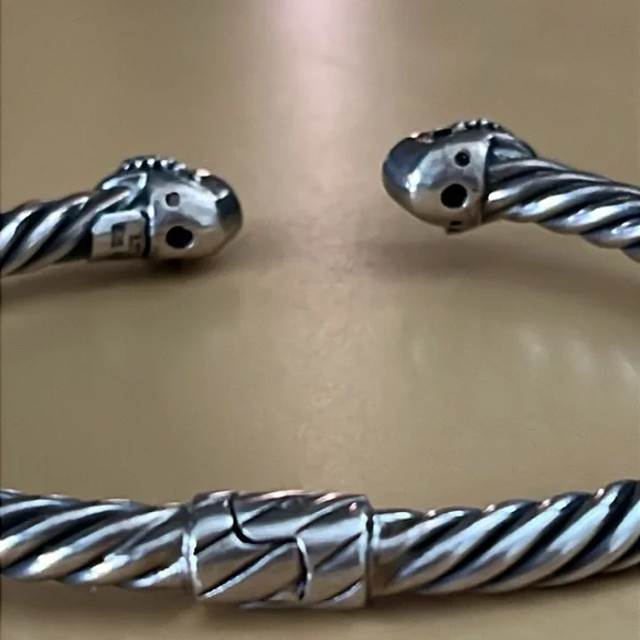 Samuel Benham Jewelry Company 925 Sterling Silver 18K Gold Accents Bracelet - Picture 8 of 14